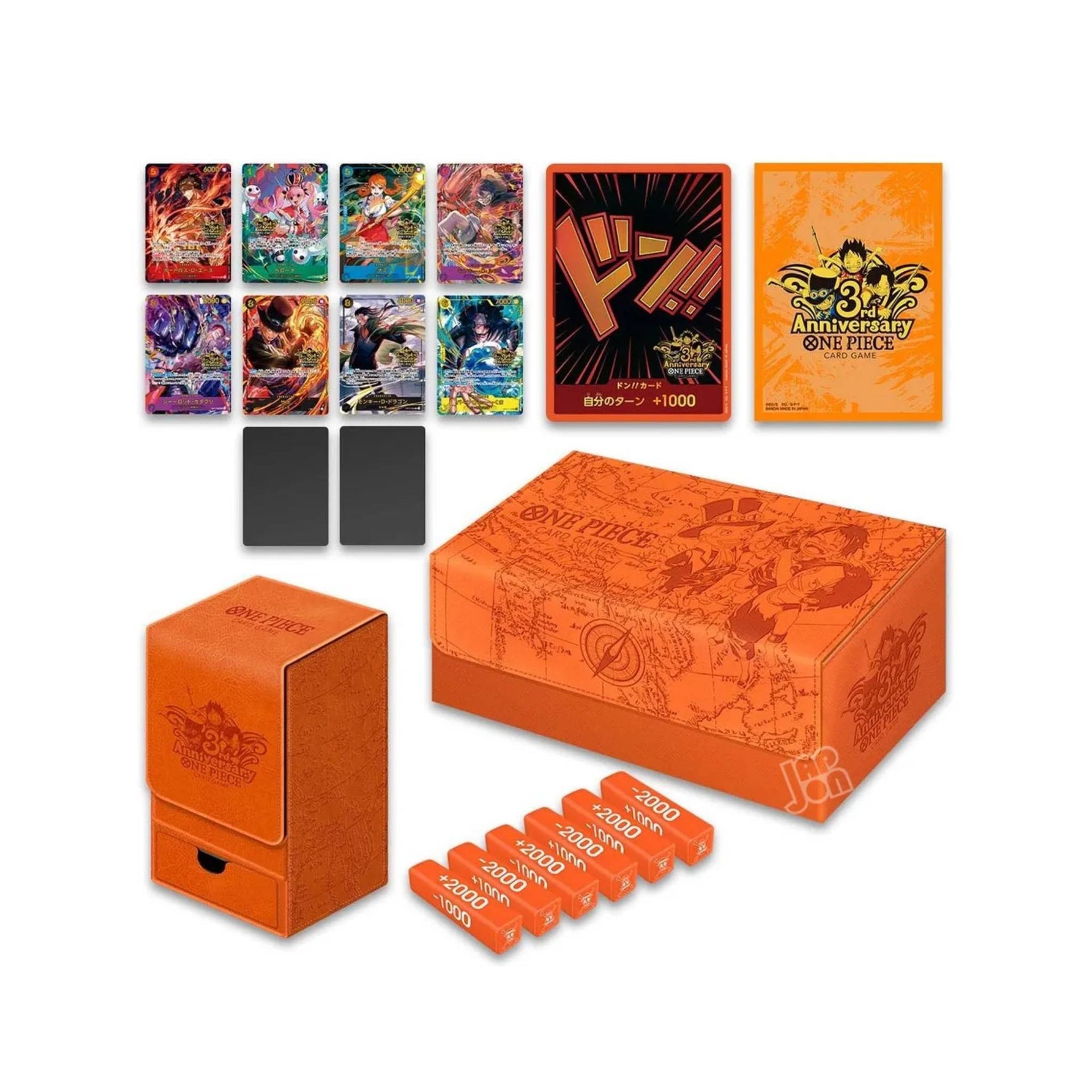 One Piece Card Game Japanese Version 3rd Anniversary Set
