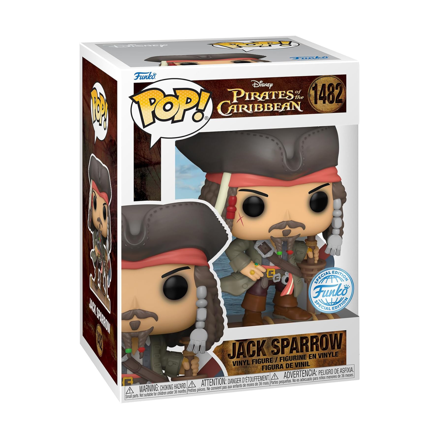 Pirates Of The Caribbean 1482 - Captain Jack Sparrow