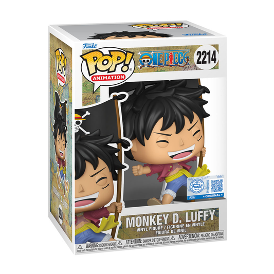 One piece 2214 - Luffy with flag