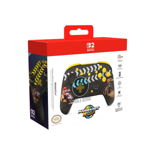 Nintendo Switch 2 - Controller Wireless Turtle Beach Mario Kart World (Mario)
