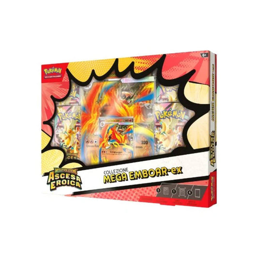 Pokemon - Ascesa Eroica - Collezione Emboar-ex
