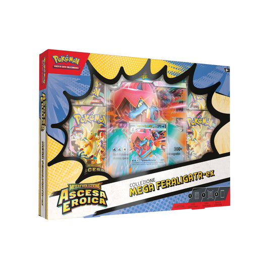 Pokemon - Ascesa Eroica - Collezione Feraligatr-ex