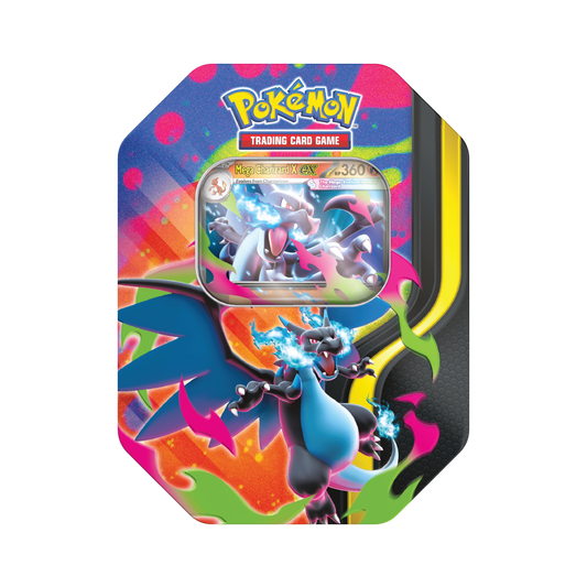 Pokemon - Mega Charizard Tin - Mega Charizard X-Ex