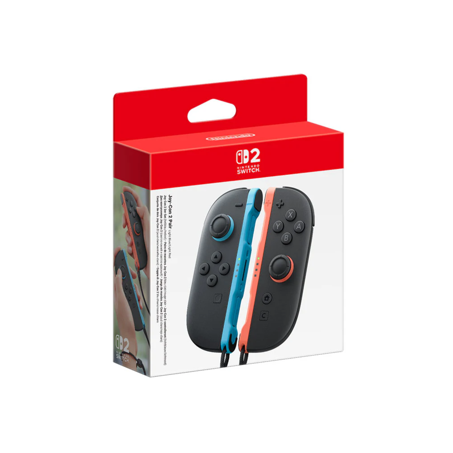 Nintendo Switch 2 Joy-Con 2 Sinistra e Destra Blu/Rosso