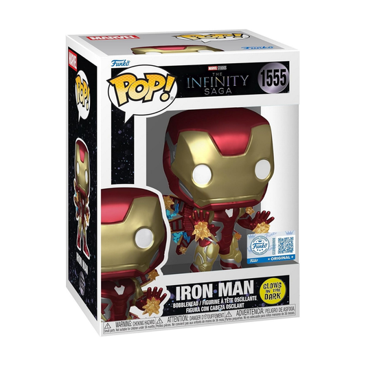 Marvel Infinity Saga 1555 - Iron Man w/Beams GLOW