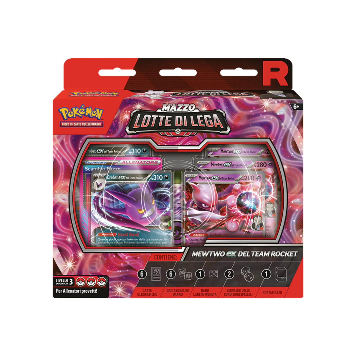 Pokemon - Mazzo Lotta di Lega - Mewtwo Ex del Team Rocket
