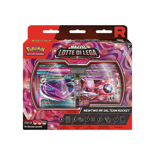 Pokemon - Mazzo Lotta di Lega - Mewtwo Ex del Team Rocket