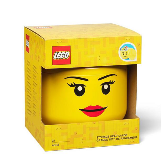 Lego - Testa con volto femminile - L