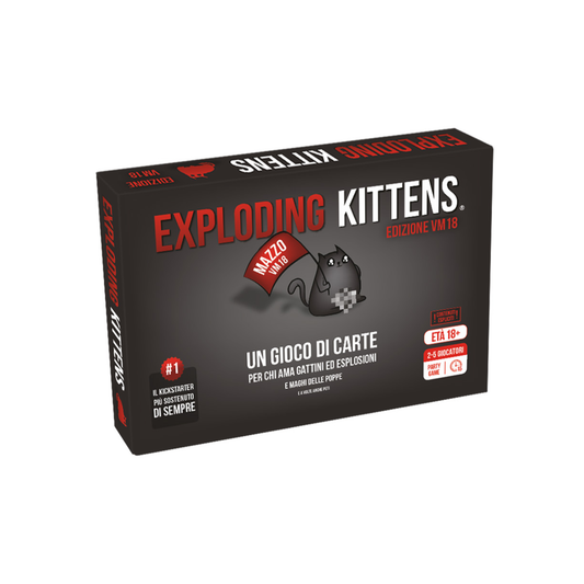 Exploding Kittens - Edizione VM 18