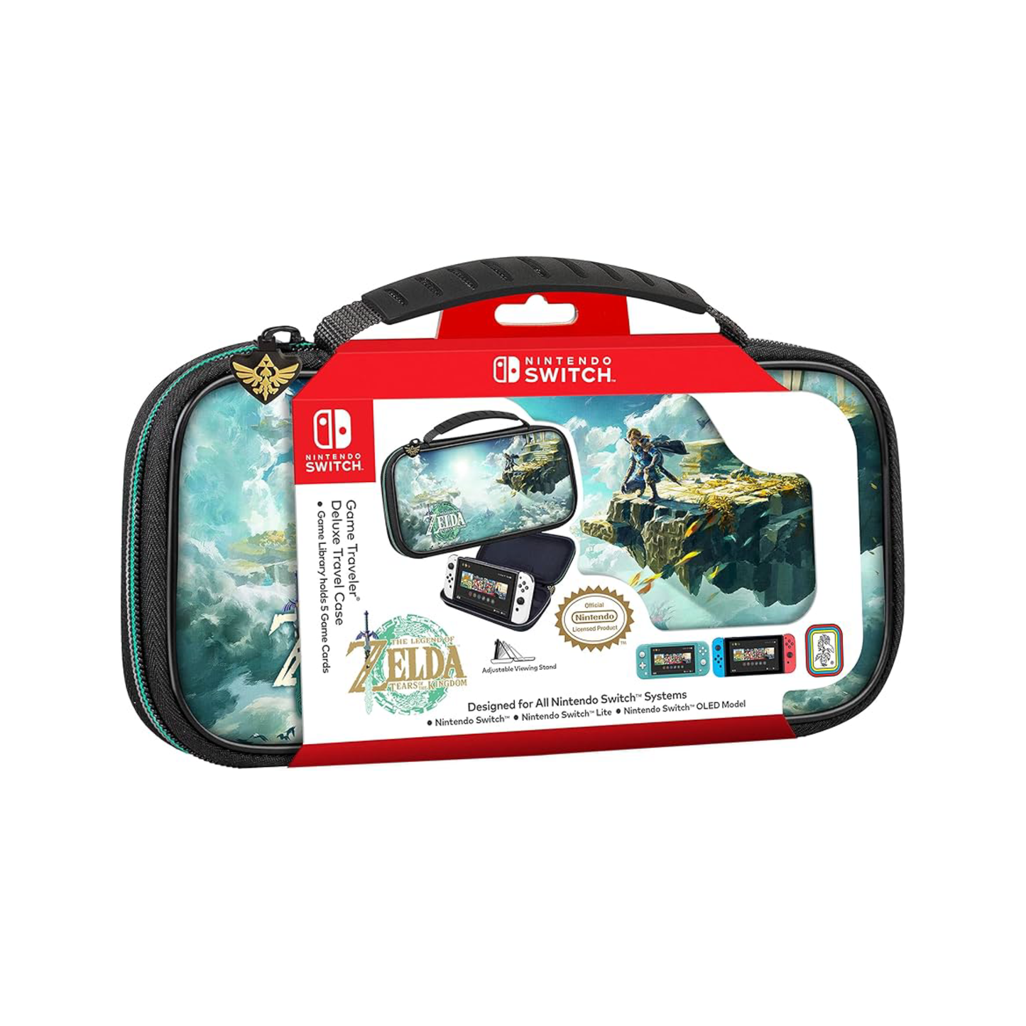 Nintendo Switch Custodia Deluxe - Zelda Tears of the Kingdom