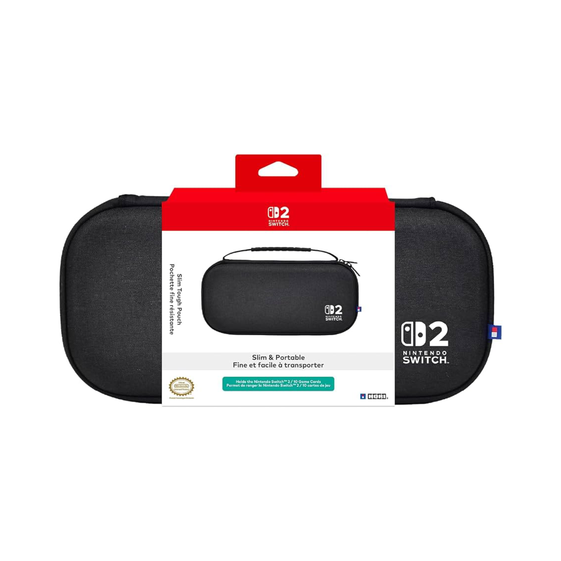 Nintendo Switch 2 Custodia HORI - Slim Tough Pouch Nera