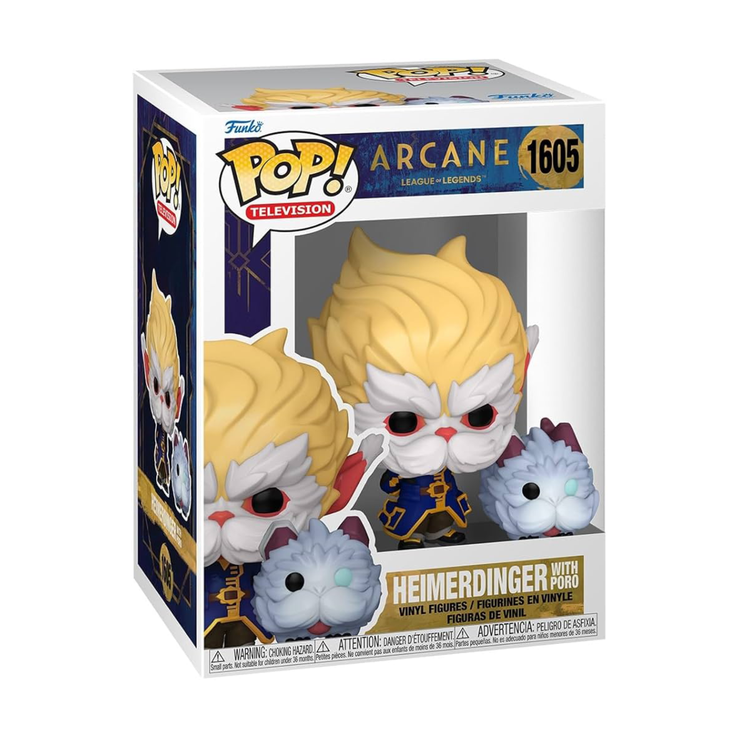 League of Legends Arcane 1605 - Heimerdinger with Poro