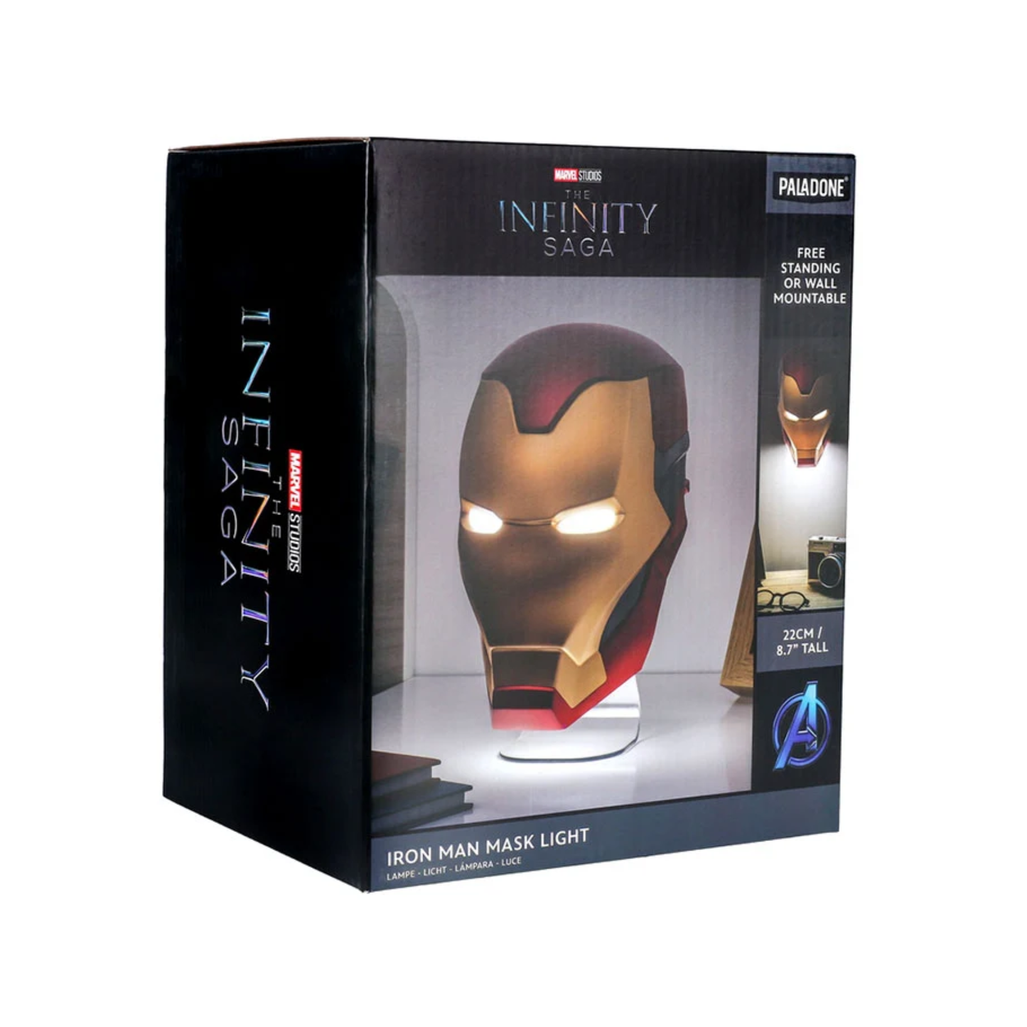 Paladone Lampada Marvel Avengers - Casco di Iron Man