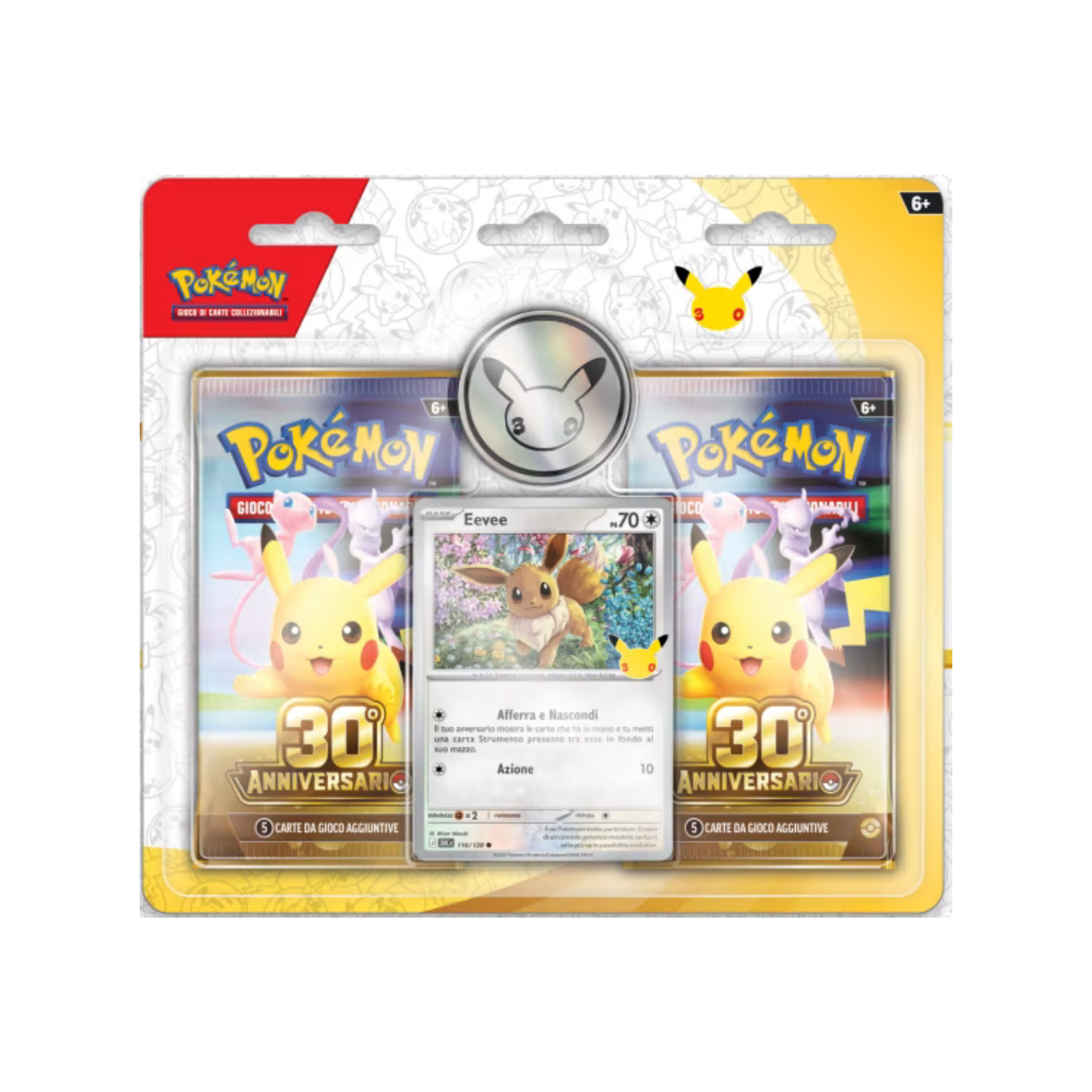 Pokemon - 30° Anniversario - Confezione da due buste