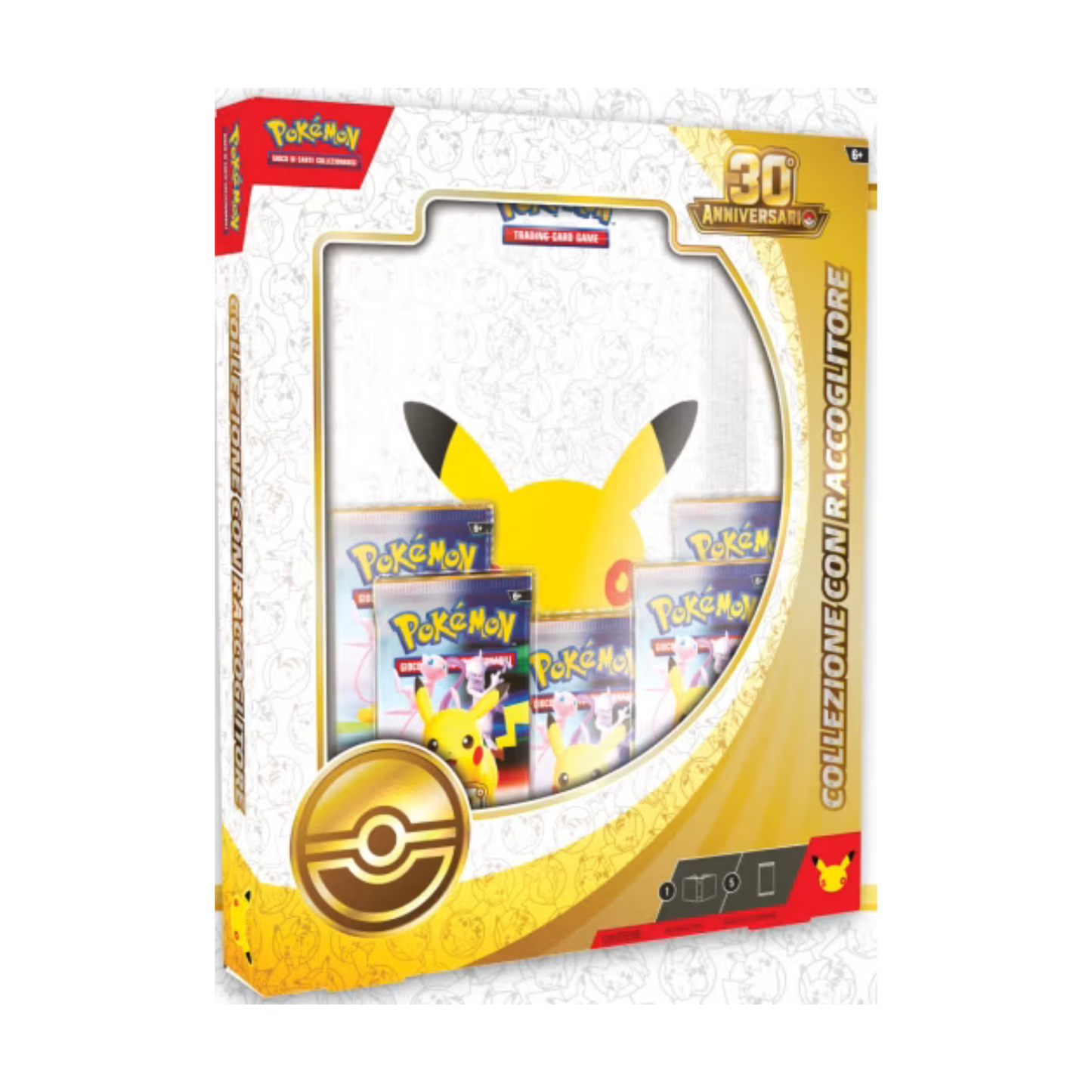 Pokemon - 30° Anniversario - Collezione con raccoglitore
