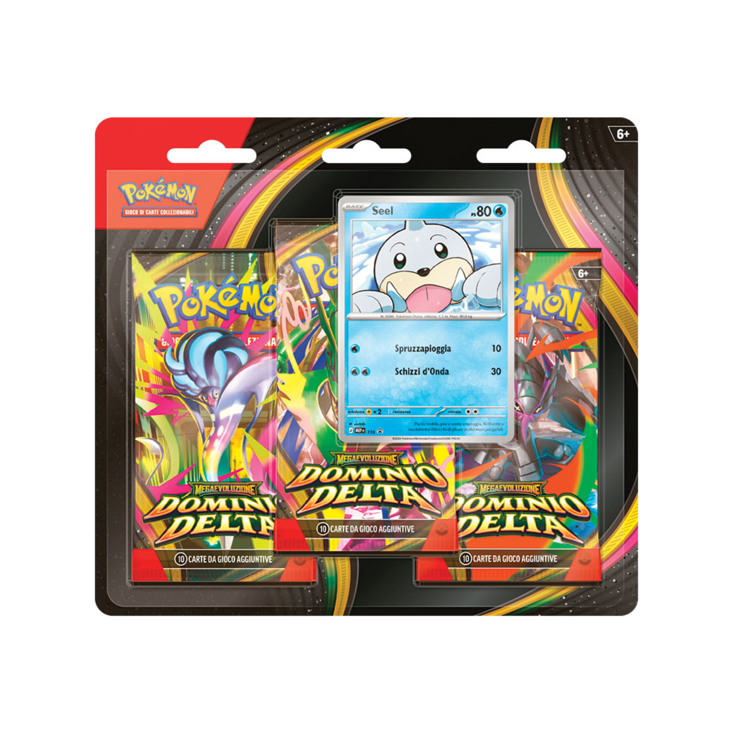 Pokemon - Dominio Delta - Blister 3 Buste