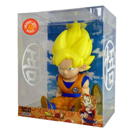 Plastoy Salvadanaio Dragon Ball - Son Goku Super Saiyan
