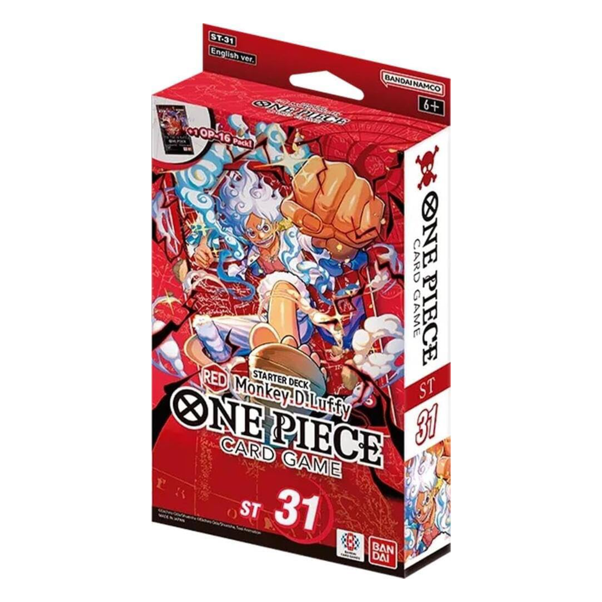 One Piece Card Game - Starter Deck ST-31 Red - Monkey.D.Luffy