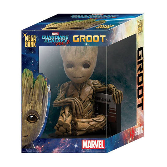 Salvadanaio Marvel - Baby Groot con Cassetta