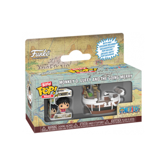 One Piece Bitty Pop - Monkey D.Luffy and Going Merry