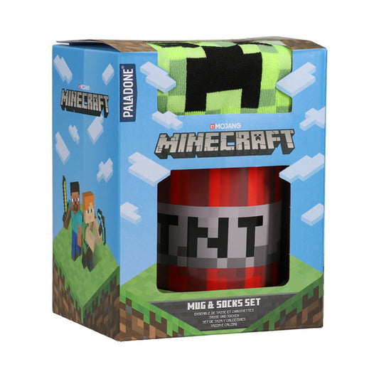Paladone Minecraft Gift Set 2 in 1 - Tazza e Calzini