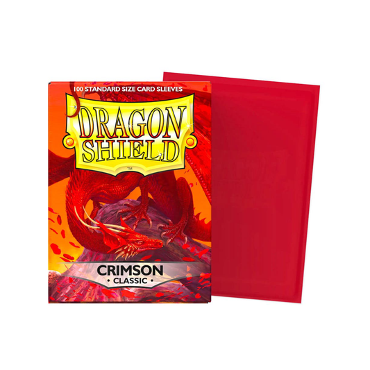 Dragon Shield – Bustine Standard Matte 100 (Crimson)