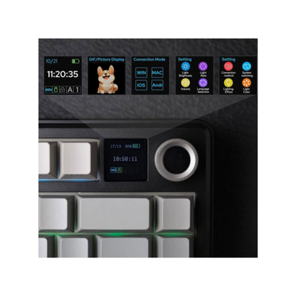 AULA - Tastiera Gaming - F75 MAX Black + Red (ANSI US)