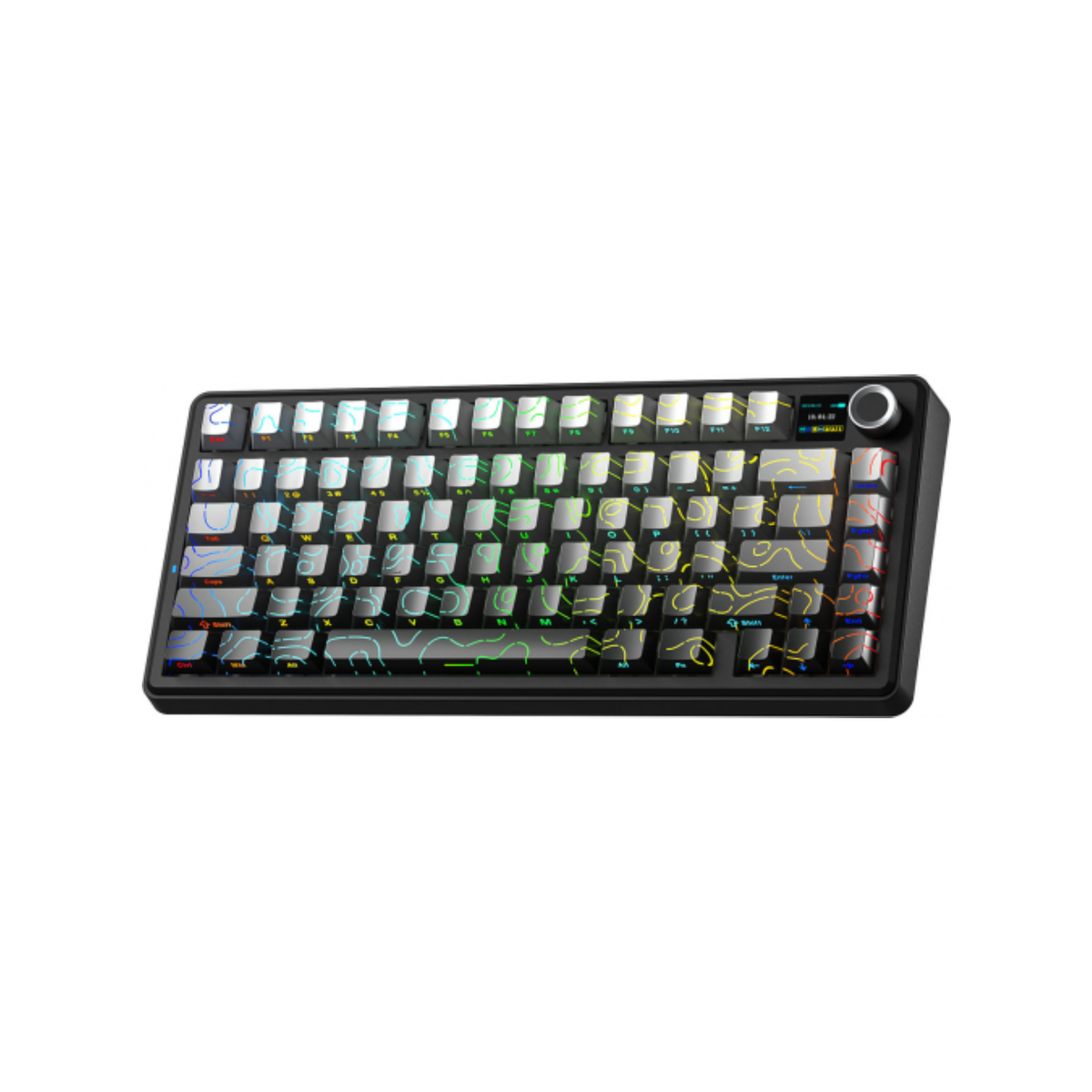 AULA - Tastiera Gaming - F75 MAX Gradient Grey Line (ANSI US)