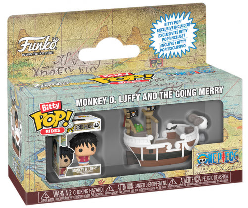 One Piece Bitty Pop - Monkey D.Luffy and Going Merry