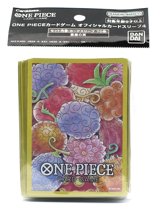 One Piece - Card Bustine Protettive 4 Devil Fruit 70pz - Game Over