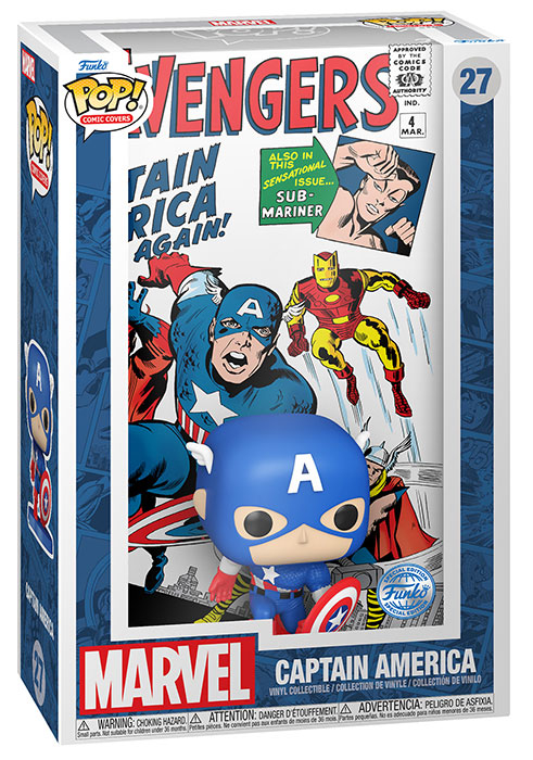 Marvel Comic Cover 27 - Captain America