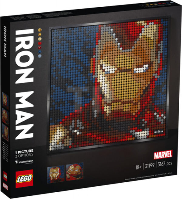 Lego Art - Iron Man - immagine 2