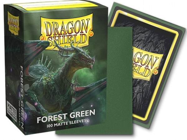 Dragon Shield – Bustine Standard Matte 100 (Forest Green)