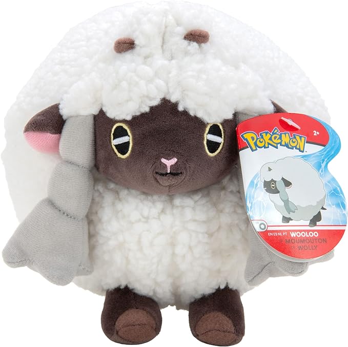 Pokémon Peluche 20 cm – Wooloo