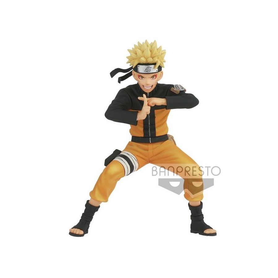 Banpresto Figure Naruto Shippuden - Uzumaki Naruto (Tecnica della moltiplicazione del corpo)