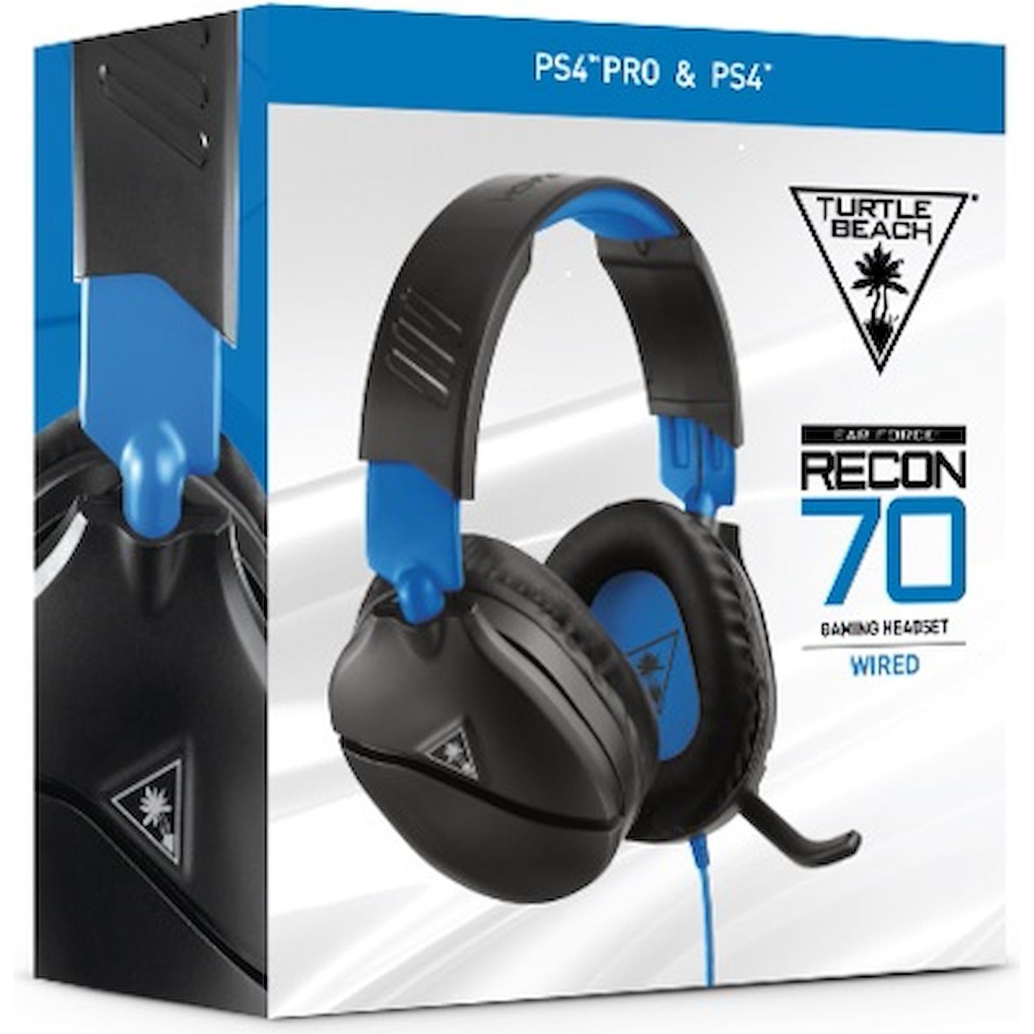 Turtle beach Gaming Headset Cuffie + Microfono Recon 70P - Black