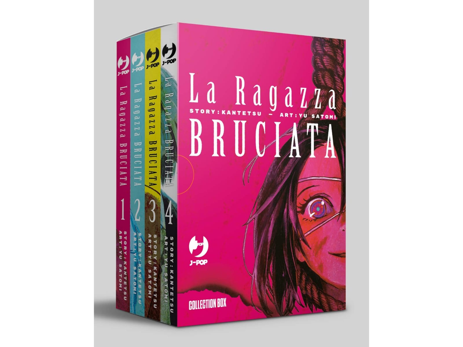 La Ragazza Bruciata Box (Vol. 01-04