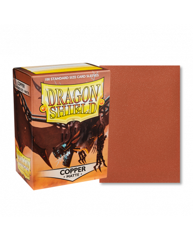 Dragon Shield – Bustine Standard Matte 100 (Copper)