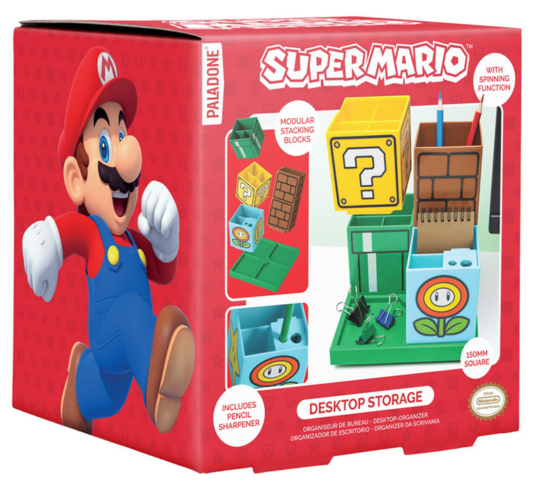 Super Mario Bros. Desk Organizer - Elementi Super Mario