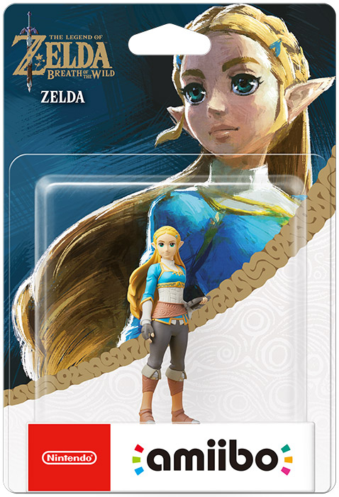 Amiibo The Legend of Zelda: Breath of the Wild - Zelda