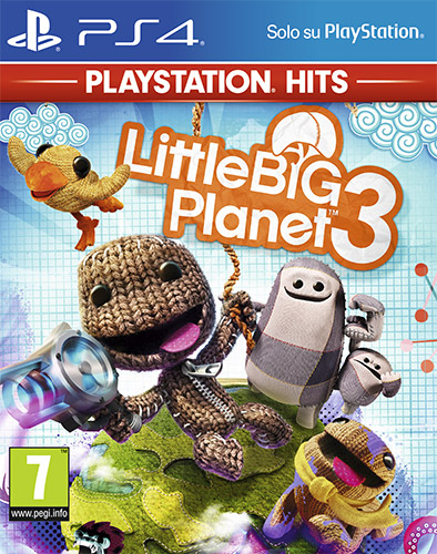 PS4-Little Big Planet 3 PS Hits