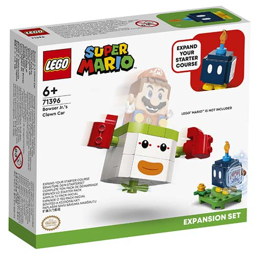 Lego Super Mario - Expansion set - Macchina clown di Bowser jr.