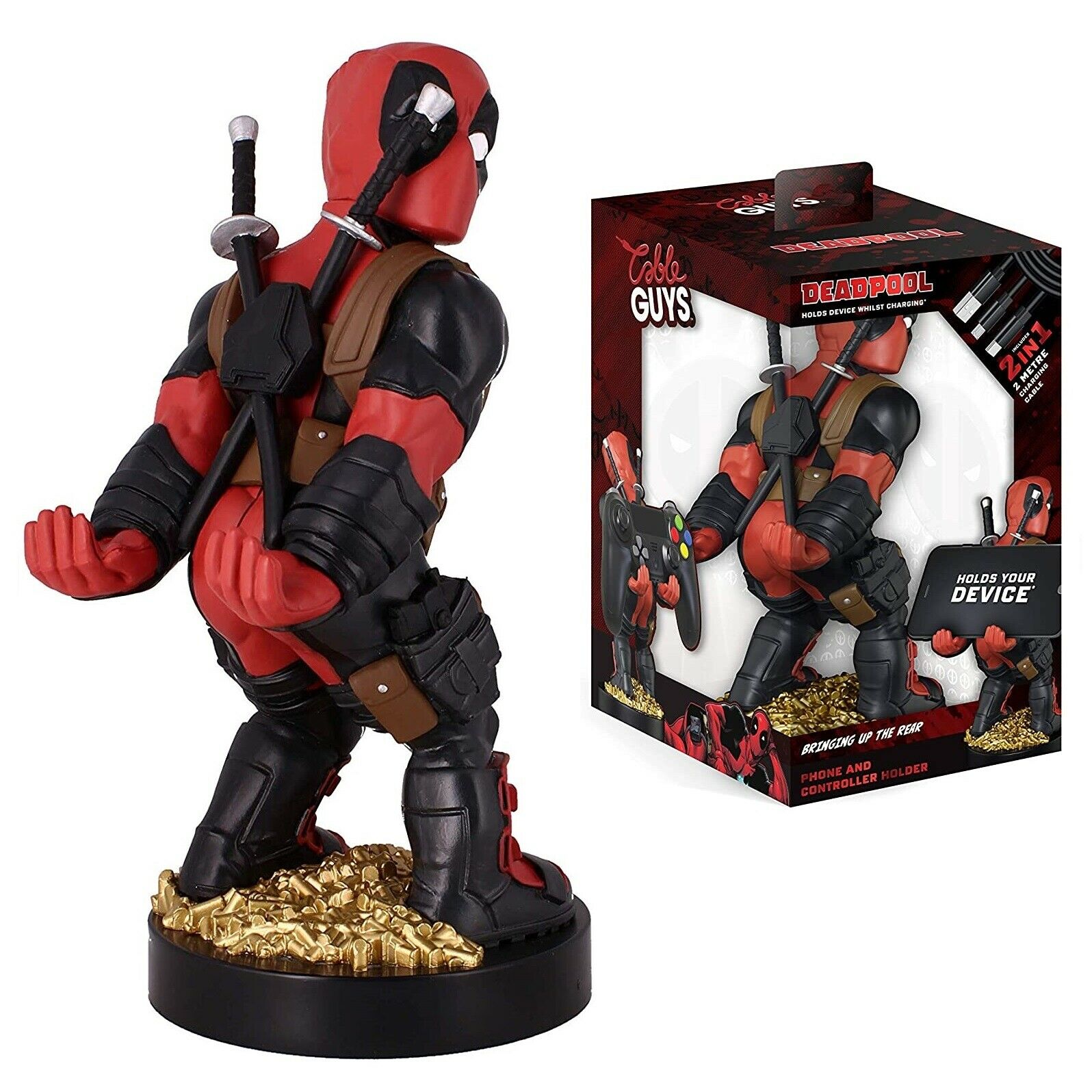 CABLE GUYS Porta Joypad - Deadpool - immagine 3
