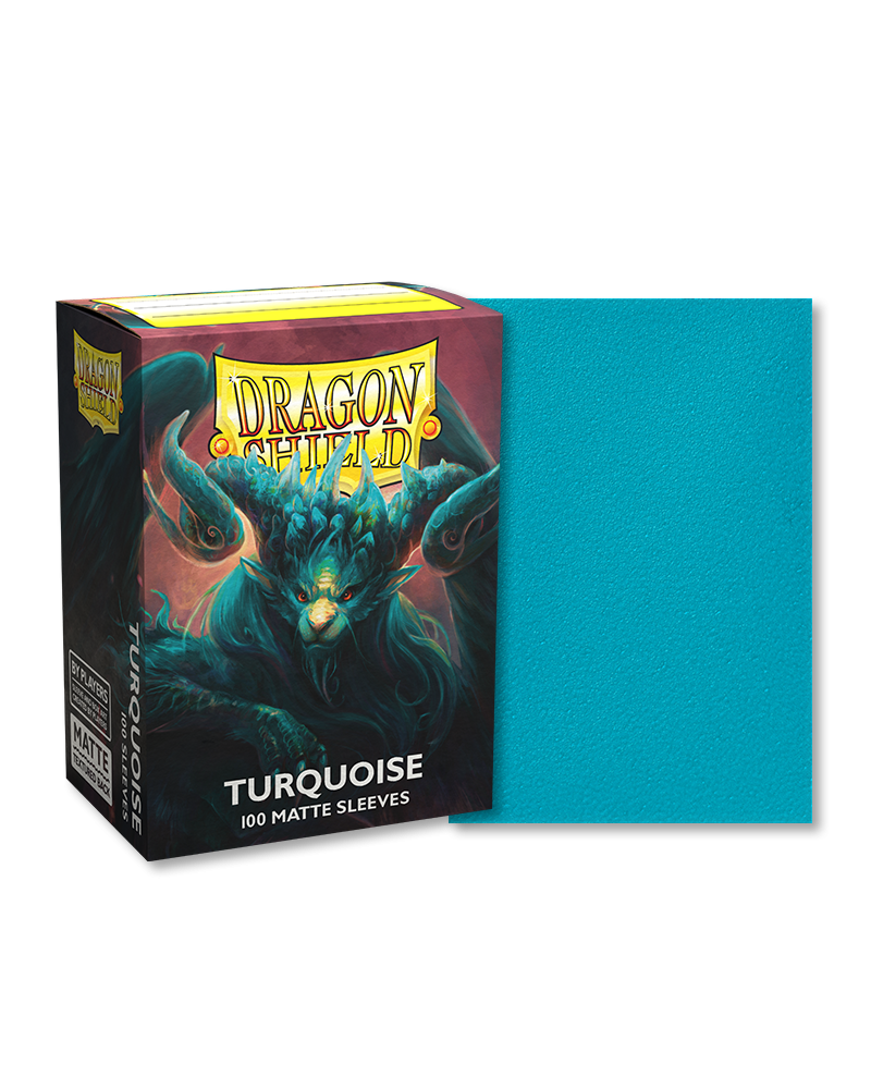 Dragon Shield – Bustine Standard Matte 100 (Turquoise)