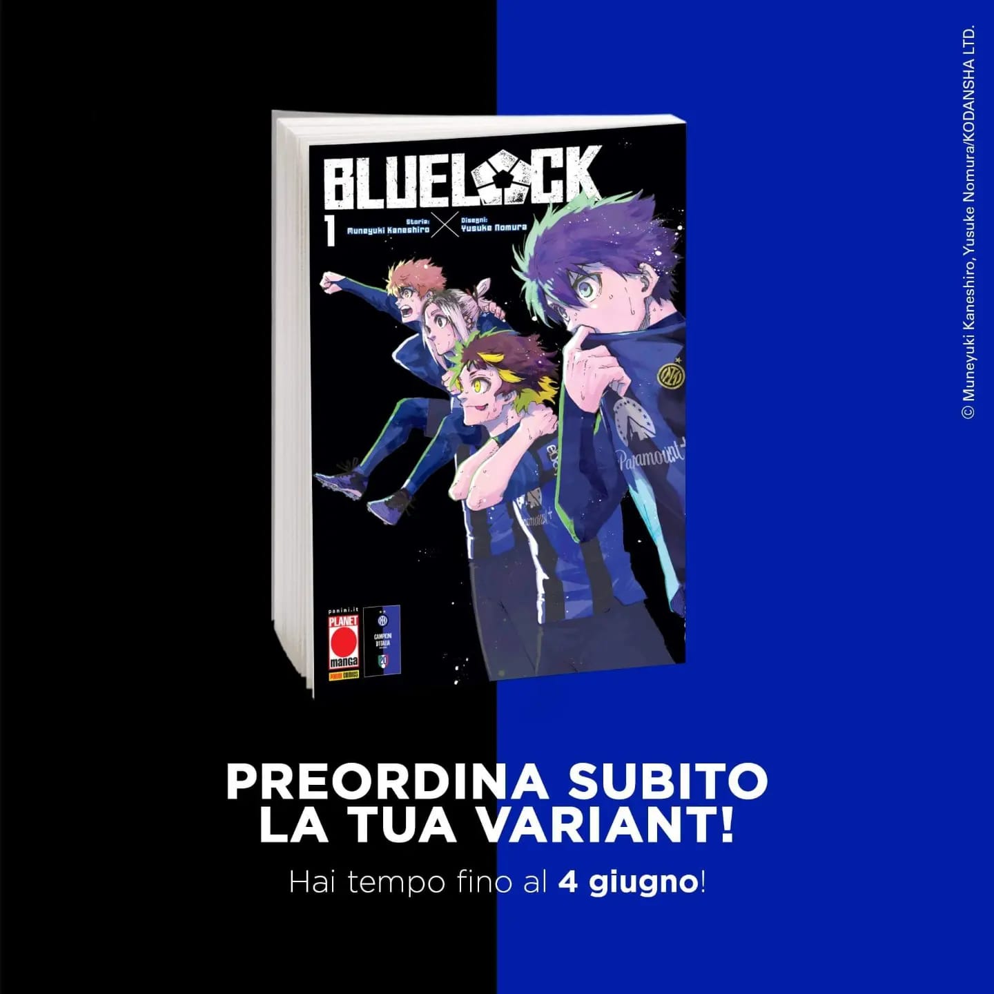 Blue Lock - Vol. 01 Variant Inter