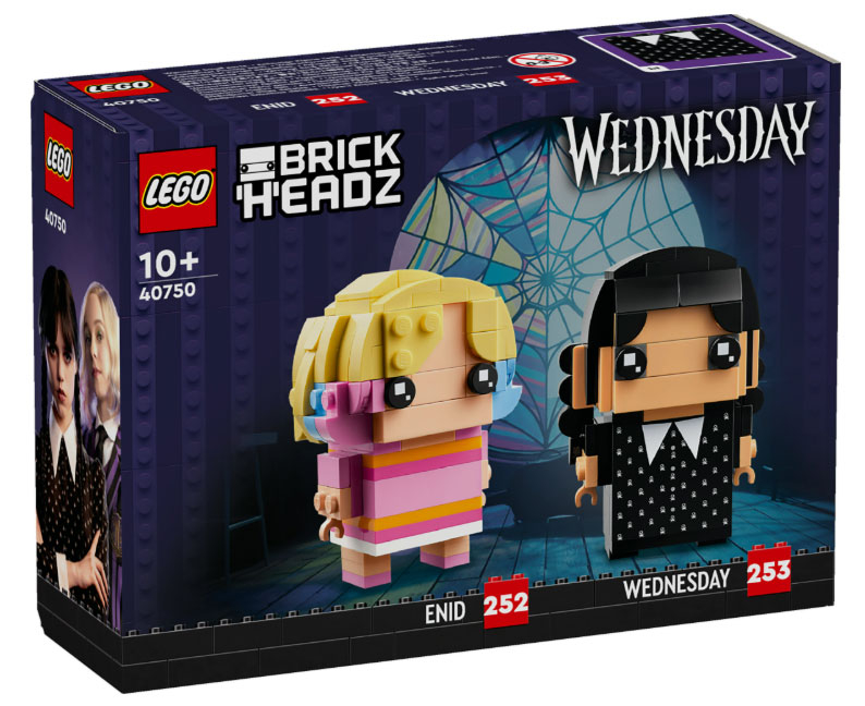 Lego Brick Headz - Wednesday - Wednesday & Enid