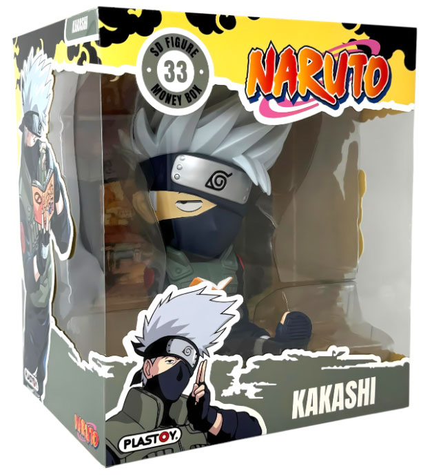 Plastoy Salvadanaio Naruto - Kakashi Hatake