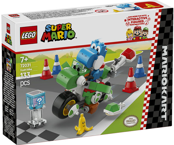 Lego Super Mario Kart - Moto Yoshi