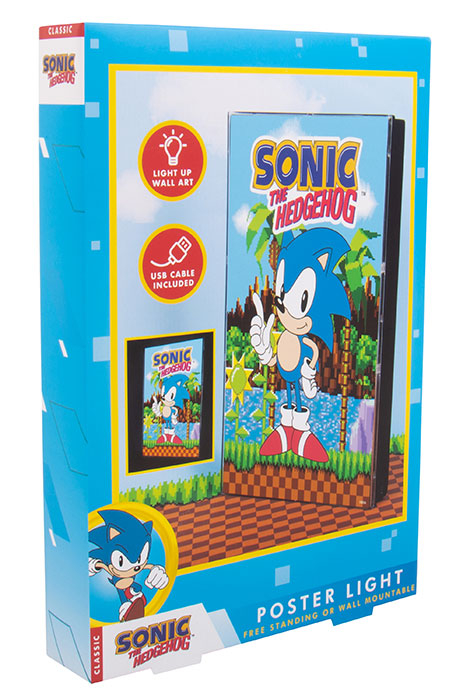 Sonic the Hedgedog Lampada Poster - Sonic