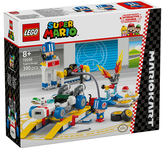 Lego Super Mario Kart - Officina di Toad